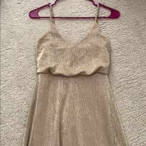 Gold Maxi Dress